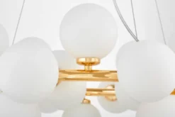 Lampadario di design moderno 40 luci oro caldo MARSIADA W40