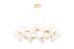 Lampadario di design moderno 40 luci oro caldo MARSIADA W40