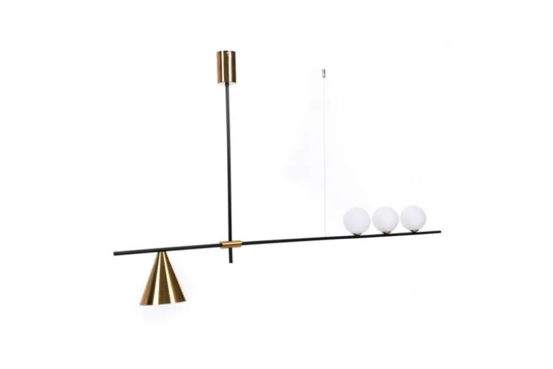 Lampadario di design moderno 4 luci RENZO W4