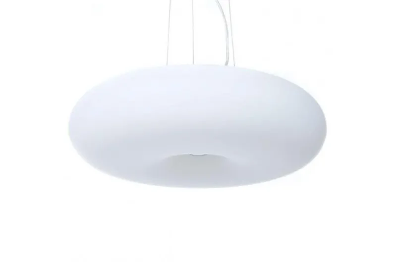 Lampadario moderno a sospensione in vetro BIANTE D48