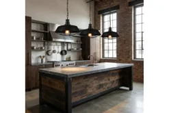 Lampadario vintage industriale Arigio D35