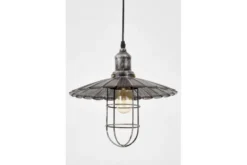 LAMPADA SOSPENSIONE ARGENTO ANTICO LATARO W1