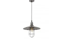LAMPADA SOSPENSIONE ARGENTO ANTICO LATARO W1