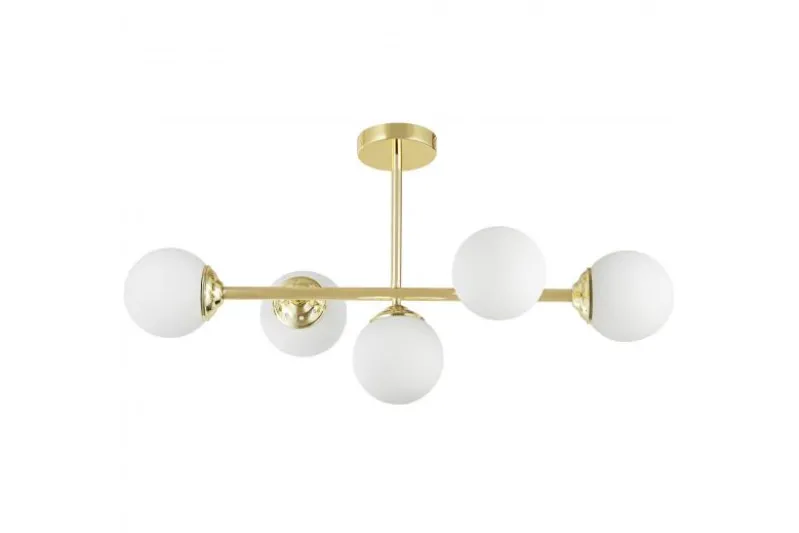 LAMPADA SOSPENSIONE MODERNA DA SOFFITTO CLASSIC ORO FINO W5