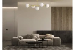 LAMPADA SOSPENSIONE MODERNA DA SOFFITTO CLASSIC ORO FINO W5