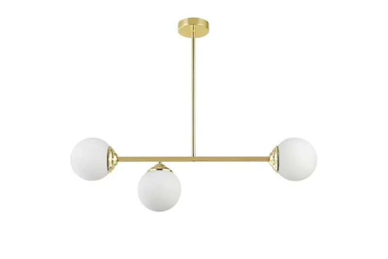 LAMPADA SOSPENSIONE MODERNA DA SOFFITTO CLASSIC ORO FINO W3