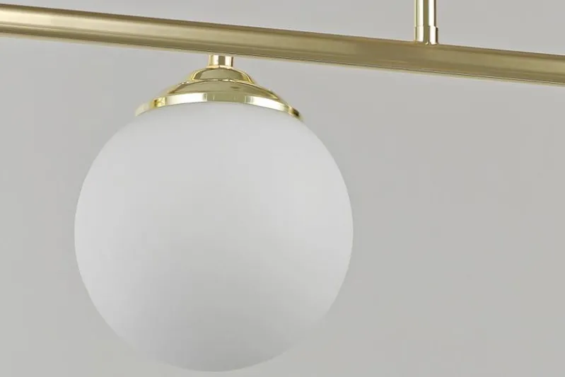 LAMPADA SOSPENSIONE MODERNA DA SOFFITTO CLASSIC ORO FINO W3