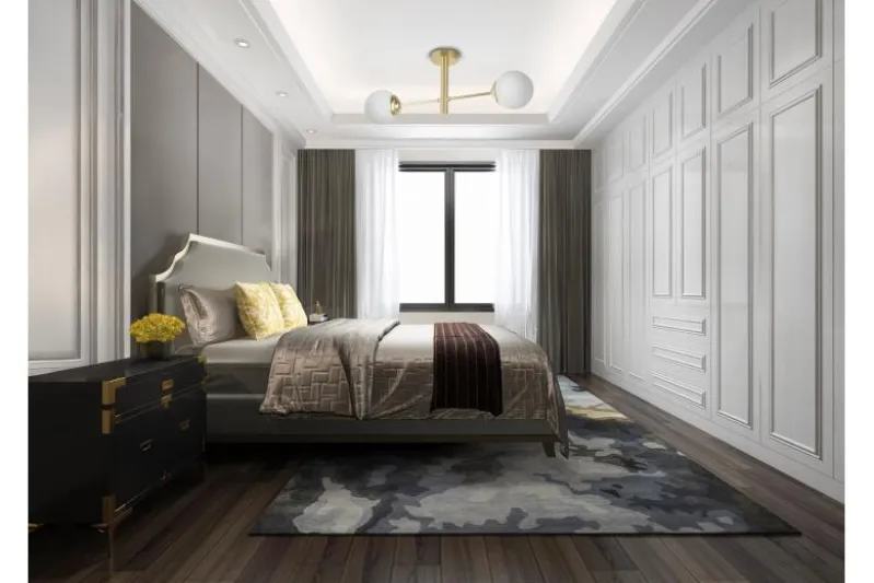 LAMPADA SOSPENSIONE MODERNA DA SOFFITTO CLASSIC ORO FINO W2
