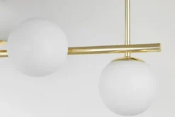 LAMPADA SOSPENSIONE MODERNA DA SOFFITTO CLASSIC ORO LEDO W5