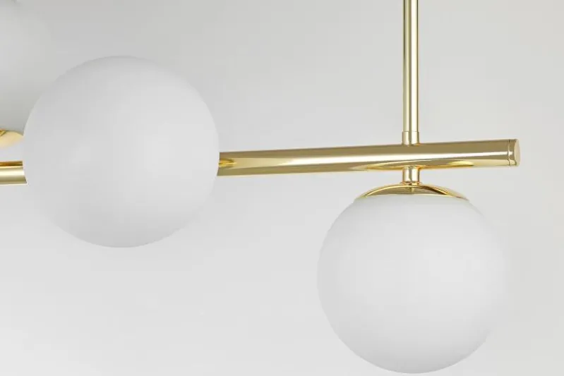 LAMPADA SOSPENSIONE MODERNA DA SOFFITTO CLASSIC ORO LEDO W5