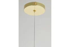 LAMPADA SOSPENSIONE MODERNA DA SOFFITTO CLASSIC ORO LEDO W5