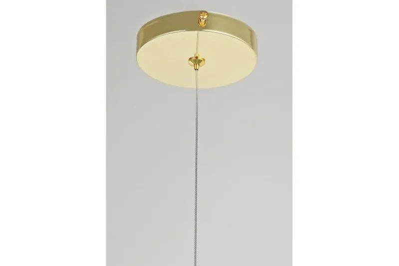 LAMPADA SOSPENSIONE MODERNA DA SOFFITTO CLASSIC ORO LEDO W5