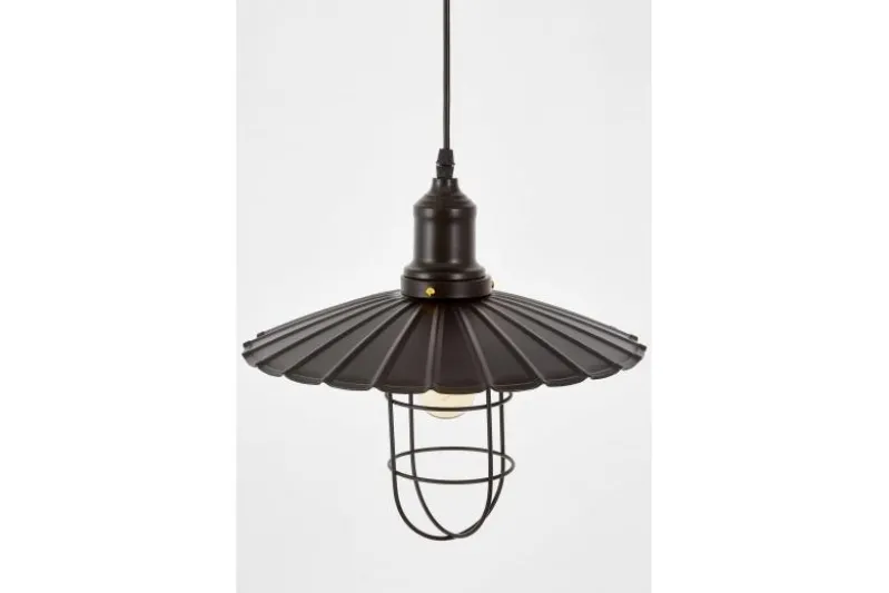 LAMPADA SOSPENSIONE NERO LATARO W1