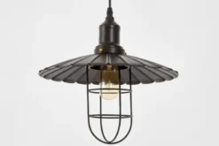 LAMPADA SOSPENSIONE NERO LATARO W1