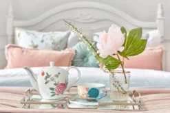 Letto in stile provenzale bianco 160x200 Princess 886
