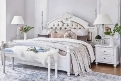 Letto matrimoniale provenzale king size 180x200 Princess 872