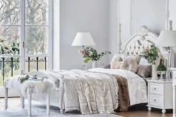 Letto matrimoniale provenzale king size 180x200 Princess 872