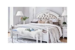 Letto matrimoniale provenzale king size 180x200 Princess 872
