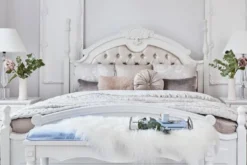 Letto matrimoniale provenzale king size 180x200 Princess 872