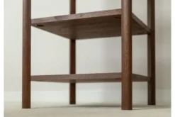 Libreria moderna 3 ripiani rovere tabacco