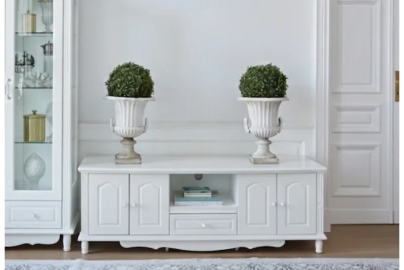 Madia porta TV stile provenzale bianco Princess 861