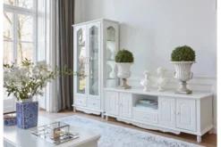 Madia porta TV stile provenzale bianco Princess 861
