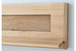 Mensola grande rovere massello naturale illuminazione LED integrata