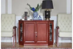 Mobile bar per ufficio o studio in stile classico PRESTIGE C645