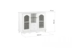 Mobile Buffet bianco stile provenzale Princess 882