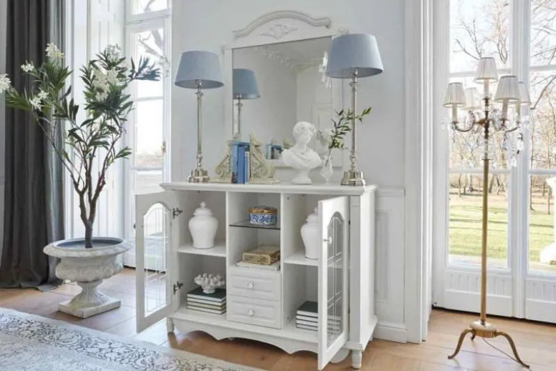 Mobile Buffet bianco stile provenzale Princess 882