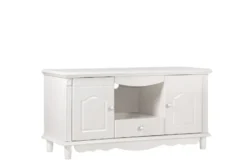 Mobile Porta TV legno bianco stile provenzale Princess 862