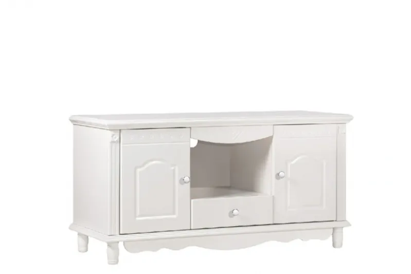 Mobile Porta TV legno bianco stile provenzale Princess 862