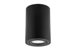Plafoniera da soffitto in metallo nero NATI W1