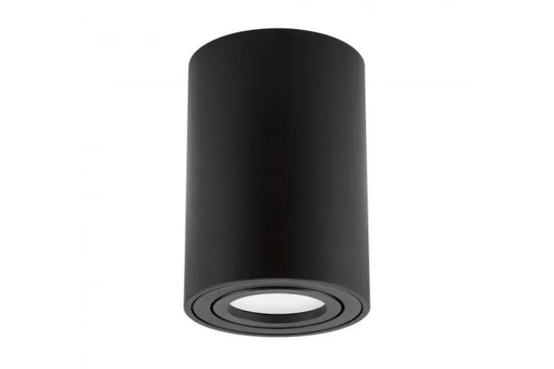 Plafoniera da soffitto in metallo nero NATI W1