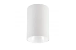 PLAFONIERA IN METALLO BIANCO TINA W1