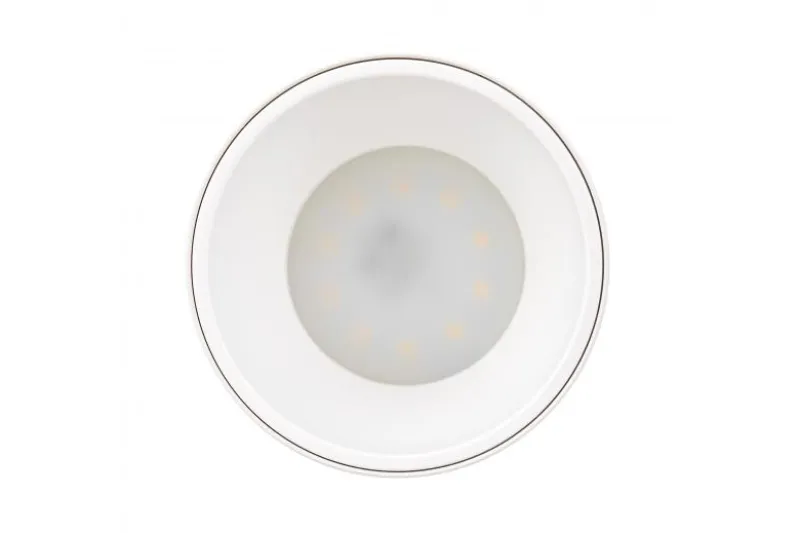 PLAFONIERA IN METALLO BIANCO TINA W1