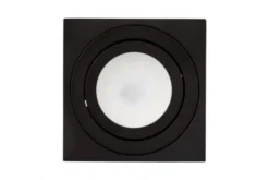 PLAFONIERA IN METALLO NERO ERBA W1