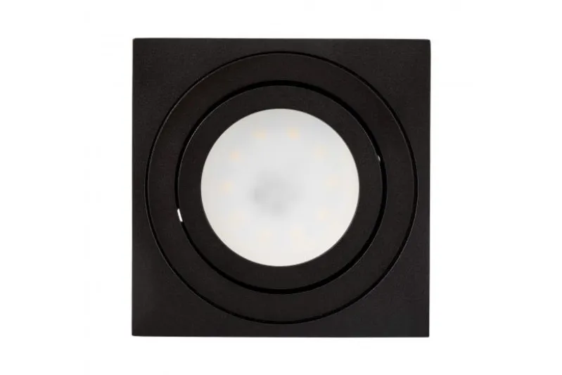 PLAFONIERA IN METALLO NERO ERBA W1