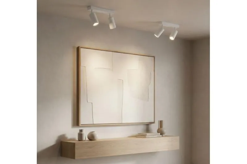 PLAFONIERA MODERNA BIANCA NEO W2
