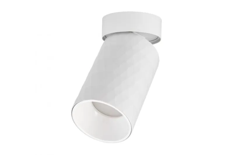 PLAFONIERA MODERNA IN METALLO BIANCO BIBI W1