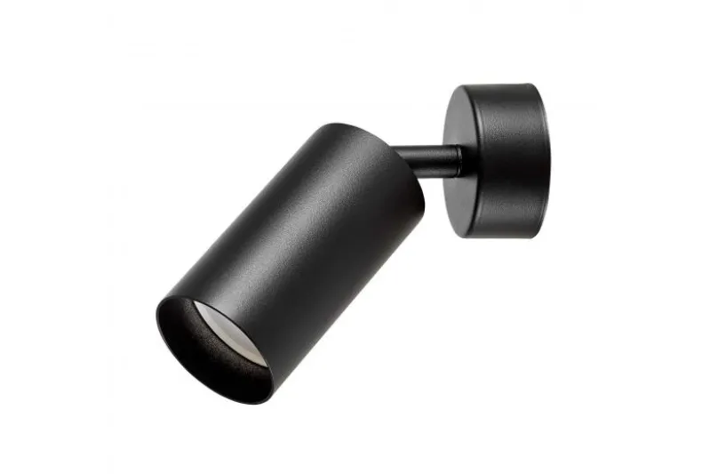 PLAFONIERA MODERNA NERA NEO W1