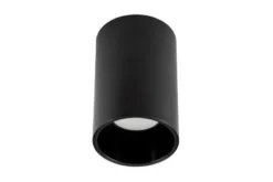 Plafonira faretto in metallo nero TINA W1
