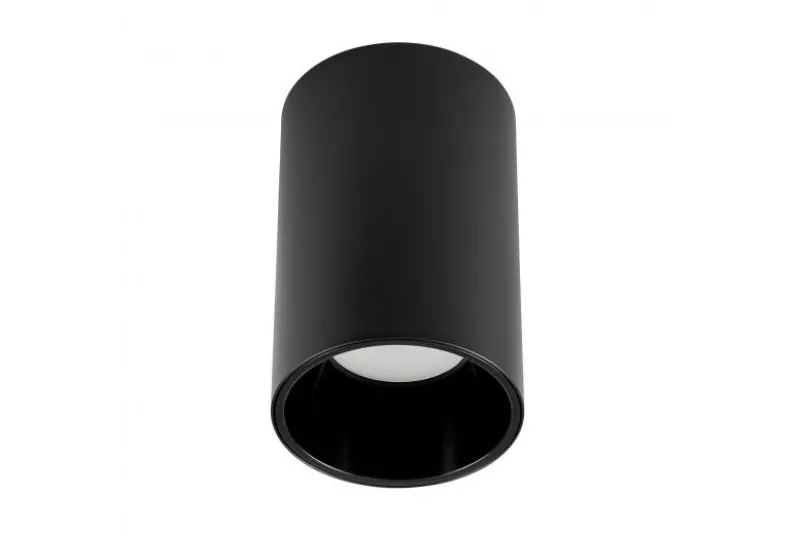Plafonira faretto in metallo nero TINA W1