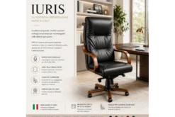 Poltrona presidenziale da ufficio IURIS