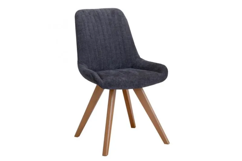 Poltroncina moderna imbottita nera BARI