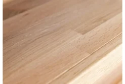 Porta TV con ripiano legno massello di rovere naturale LED integrato