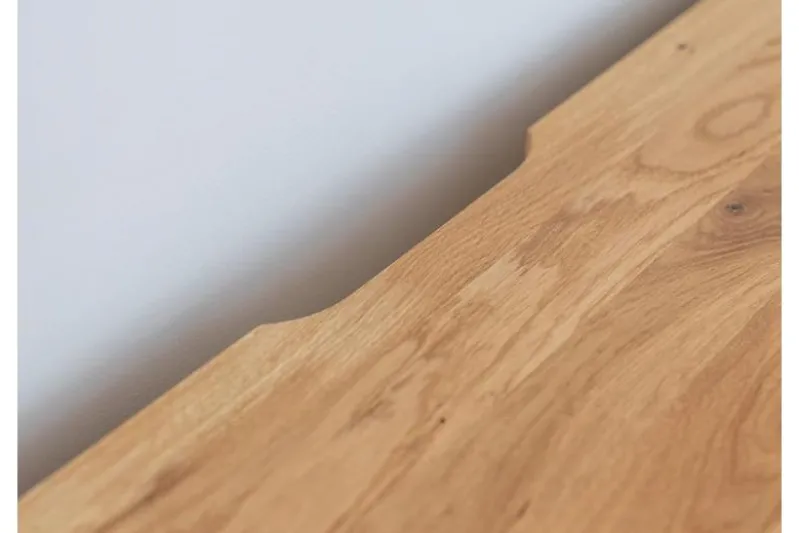 Porta TV grande rovere massello stile moderno