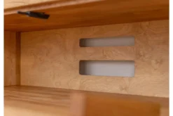 Porta TV grande rovere massello stile moderno
