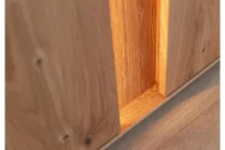 Porta TV grande rovere massello stile moderno