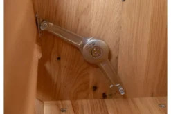 Scarpiera moderna in rovere massello naturale